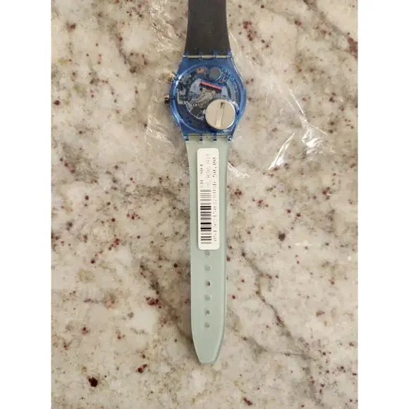 Vintage Swatch Loomi watch "Bleep" GN904. Rare working Loomi backlight. New - Picture 11 of 13